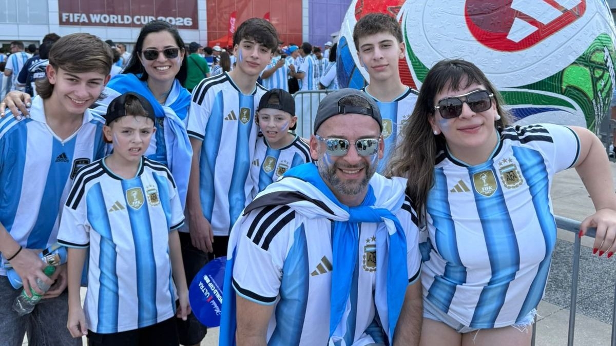 El sueño de una familia jachallera en el Mundial: "Es inolvidable"