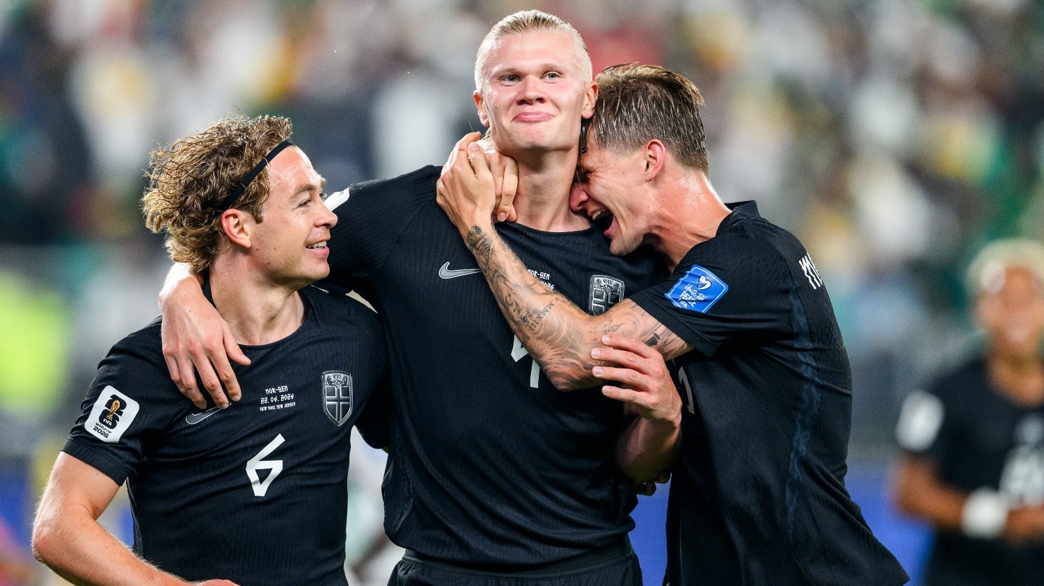Con doblete de Haaland, Noruega venció 3-2 a Senegal en el Mundial