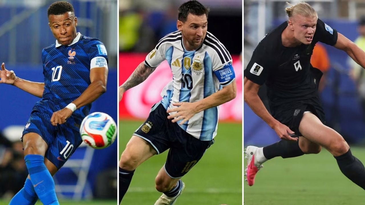 Messi, Haaland y Mbappé animan una feroz pelea por la cima de goleadores