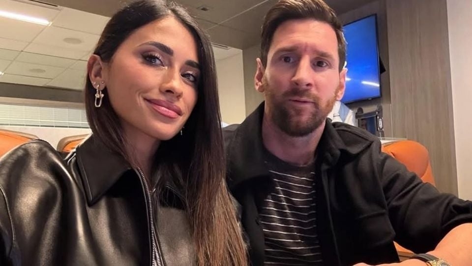 El romántico mensaje de Antonela a Messi por su récord en Mundiales