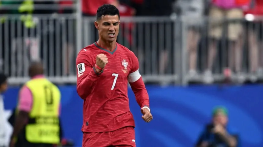 Cristiano Ronaldo hizo historia con Portugal y sumó tres récords