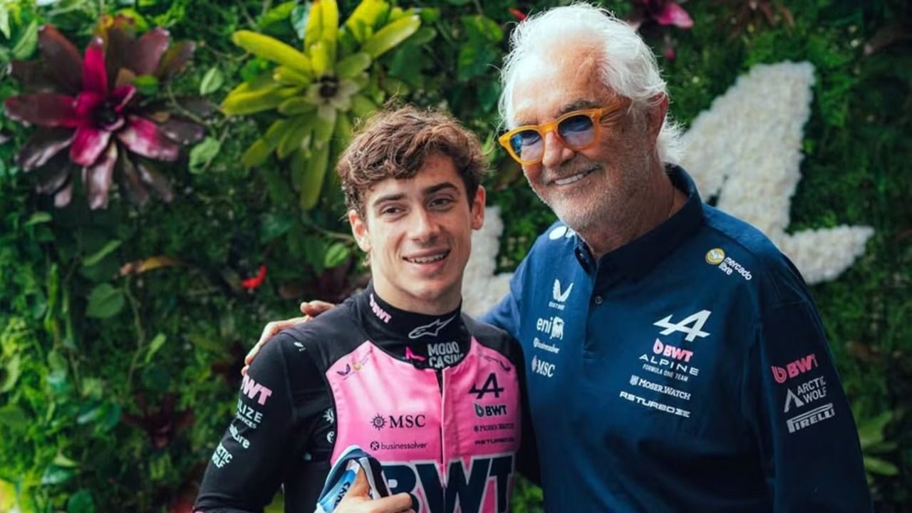 Briatore respaldó a Colapinto, pero sembró dudas sobre su futuro en Alpine