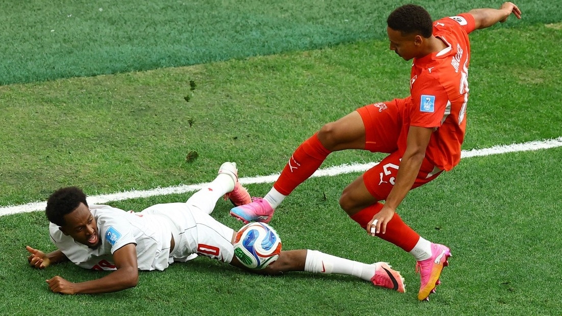 Suiza venció a Canadá y terminó como líder del Grupo B del Mundial