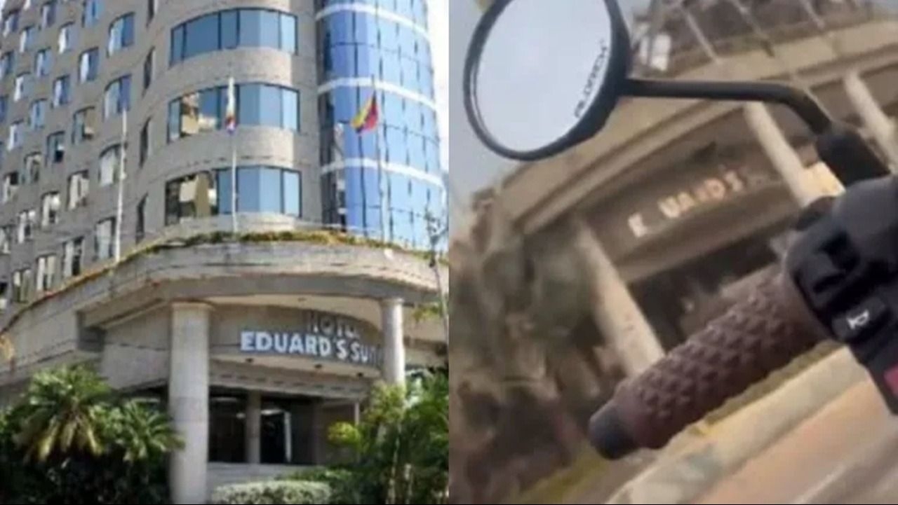 Se derrumbó un hotel de lujo en Venezuela y buscan sobrevivientes
