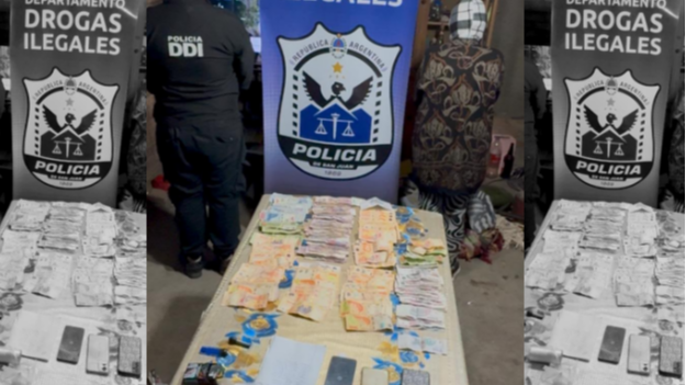 Allanaron un búnker de drogas en Rivadavia y detuvieron a una mujer