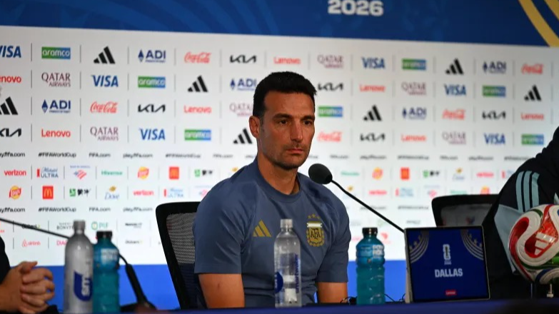 Scaloni confirmó que Messi será suplente ante Jordania 