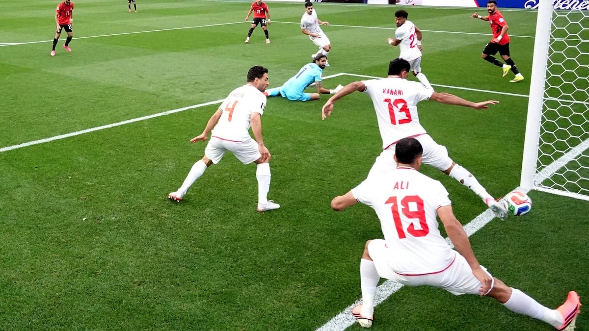 El empate 1-1 clasifica a Egipto y deja a Irán al borde de la eliminación
