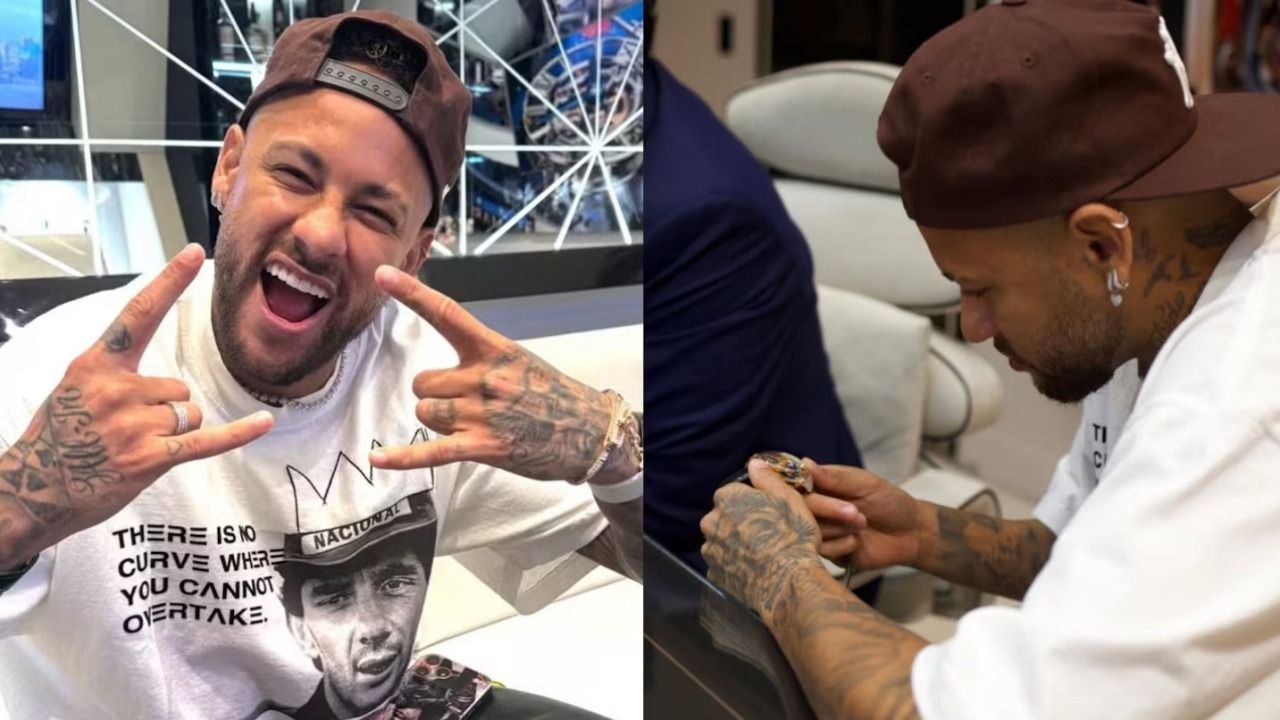 Neymar aprovechó el día libre del Mundial y compró un reloj de US$1.000.000