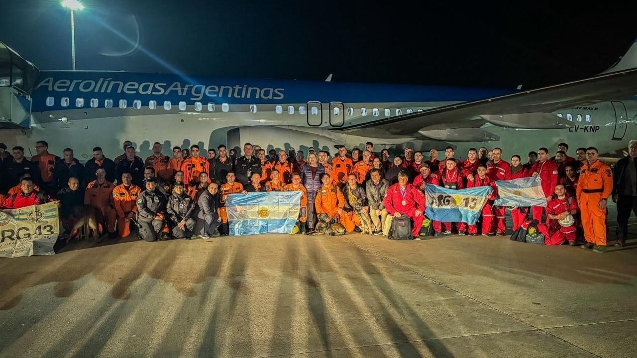 Argentina envió rescatistas, médicos y ayuda humanitaria a Venezuela tras los terremotos