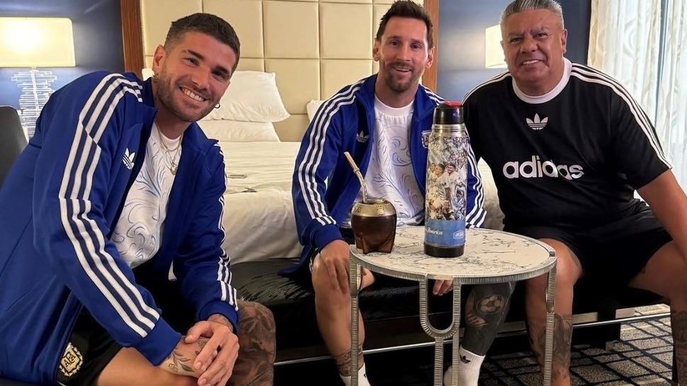 Messi, De Paul y Tapia mantuvieron la cábala antes de jugar con Jordania