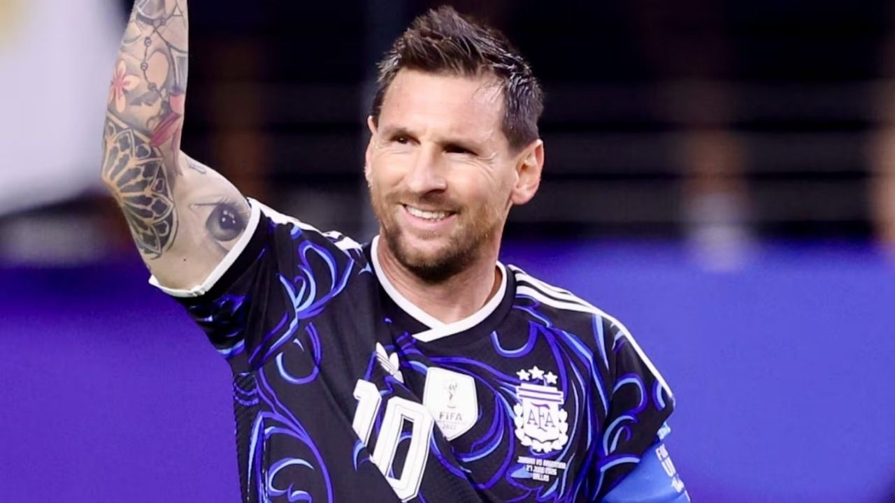 Infantino felicitó a Messi por un nuevo récord en los Mundiales
