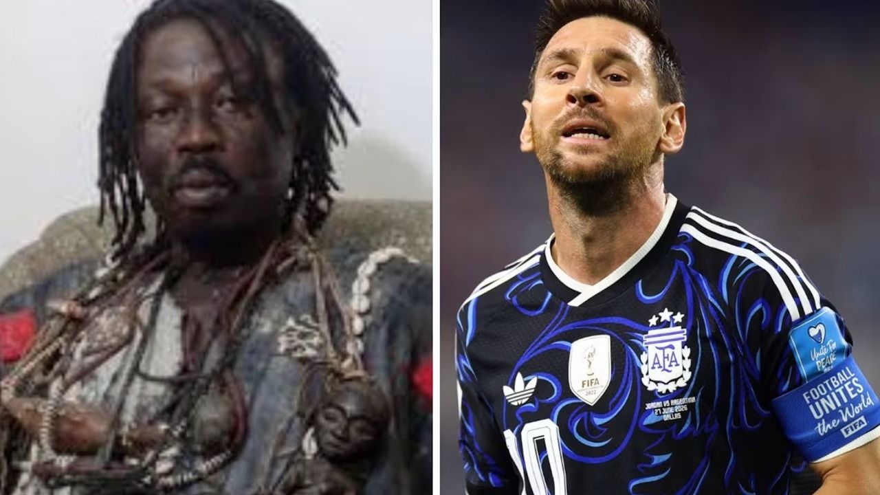 El brujo ghanés volvió a apuntar contra Messi y la Selección argentina