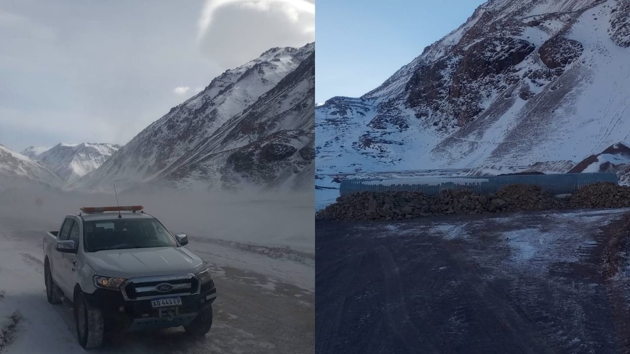 Vialidad Nacional realiza obras clave en la Ruta 150 hacia Agua Negra