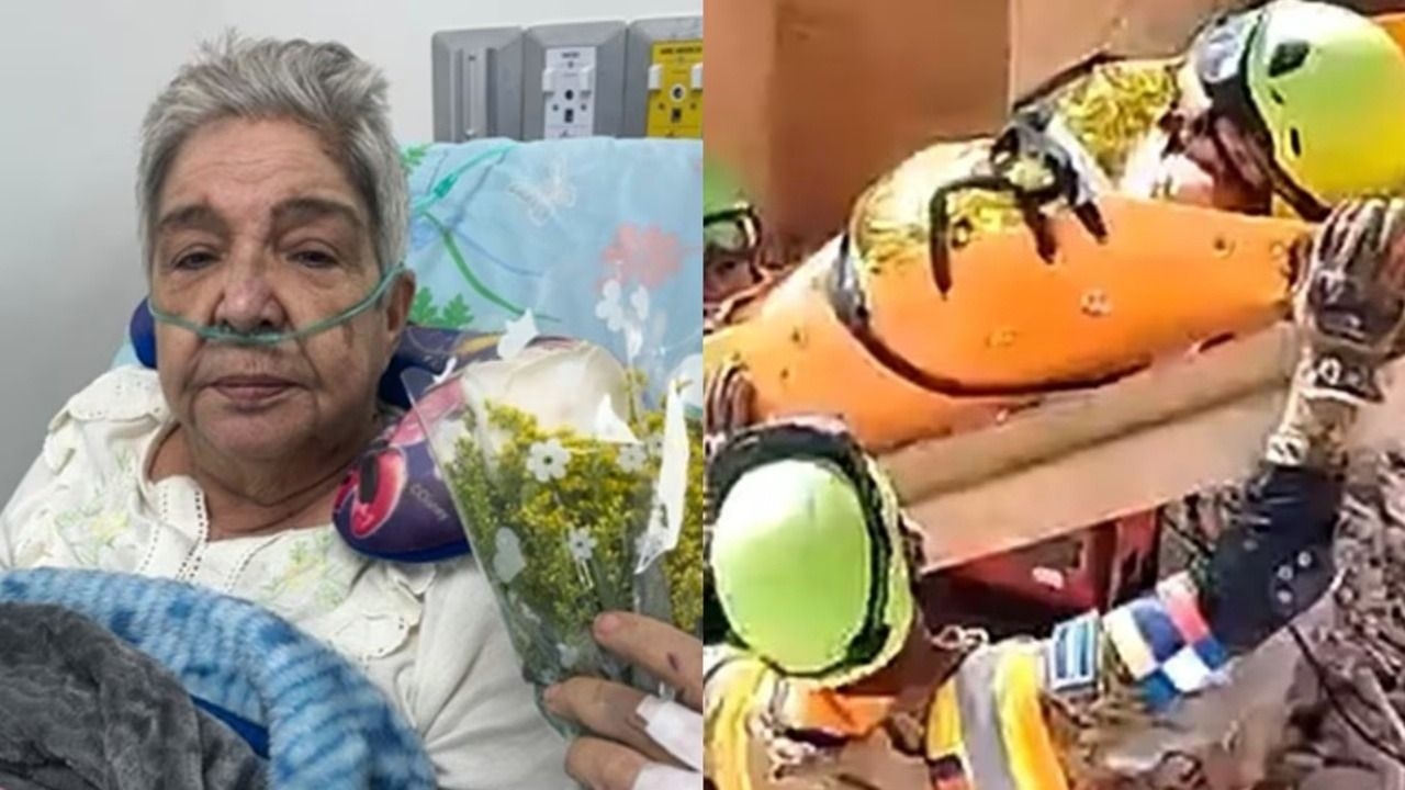 Rescataron a una mujer que estuvo 4 días bajo escombros y su pedido descolocó a todos