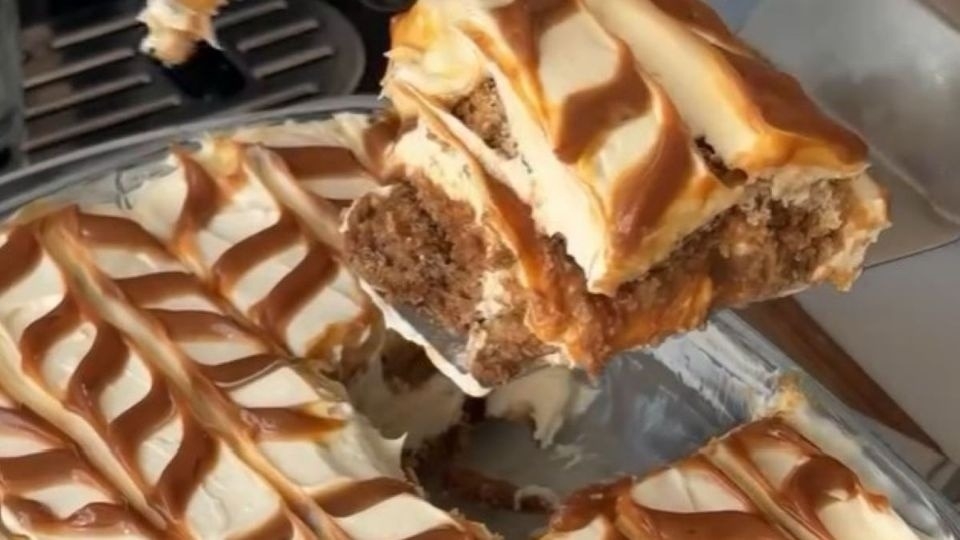 Receta de postre latte con dulce de leche y mascarpone sin cocción