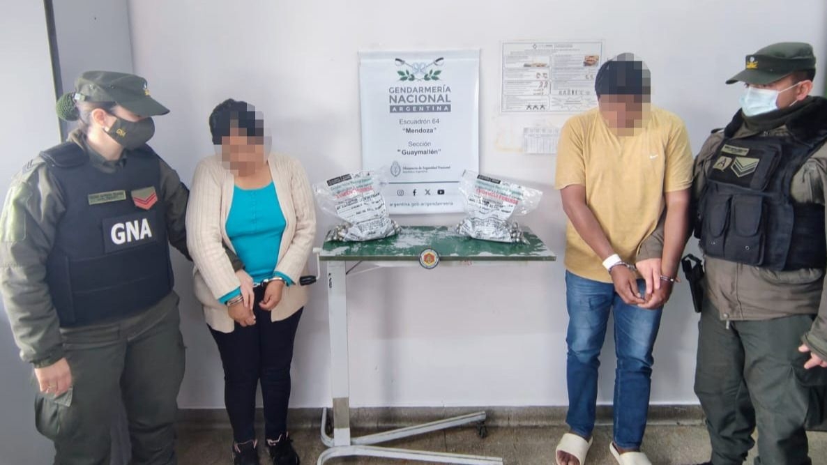 Cae una banda de "capsuleros" en una maniobra de tráfico de cocaína en Mendoza