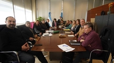 Paritaria docente: Gobierno de San Juan y los gremios UDAP, UDA y AMET, en reunión