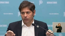 Kicillof cruzó a Milei por trasladar la planta de GNL a Río Negro