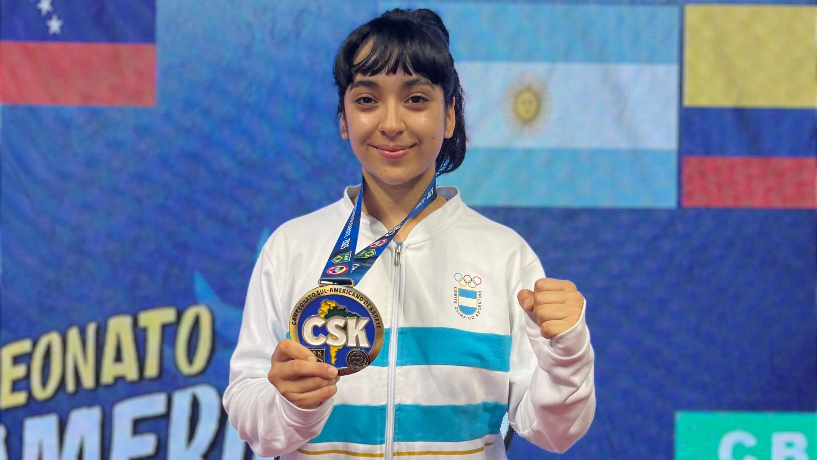 Jenifer Bolado: Logró el bronce en el Sudamericano de Karate Brasil 