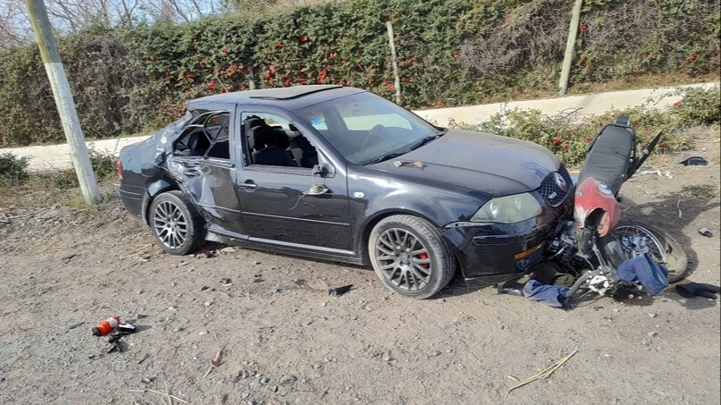 En Tránsito de la Policía revelaron que el 45% de los siniestros son choques auto-moto