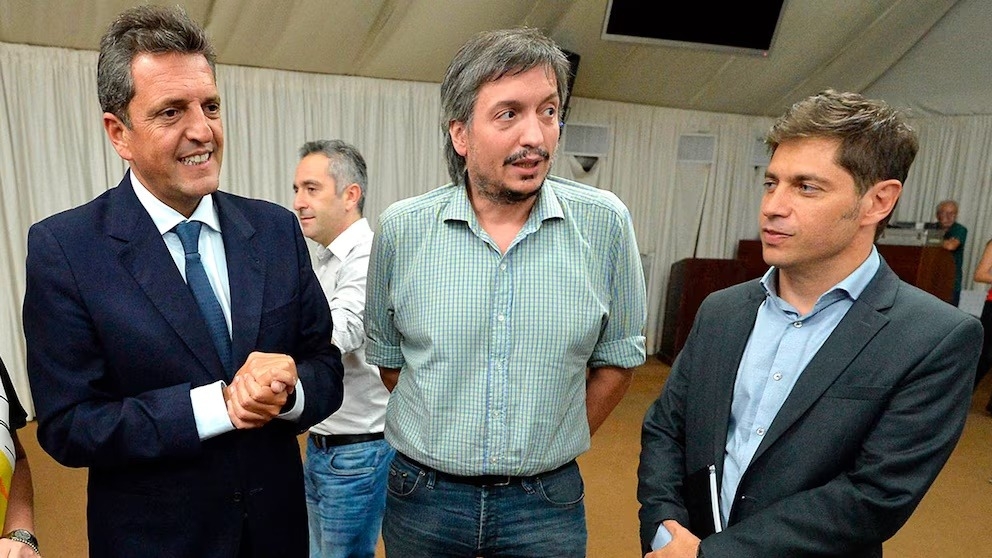 Kicillof, Massa y Kirchner formaron “Fuerza Patria” en Buenos Aires