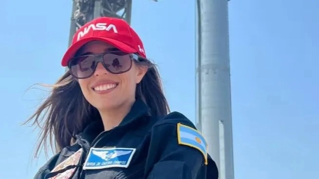 Noel de Castro será la primera argentina en viajar al espacio en 2027