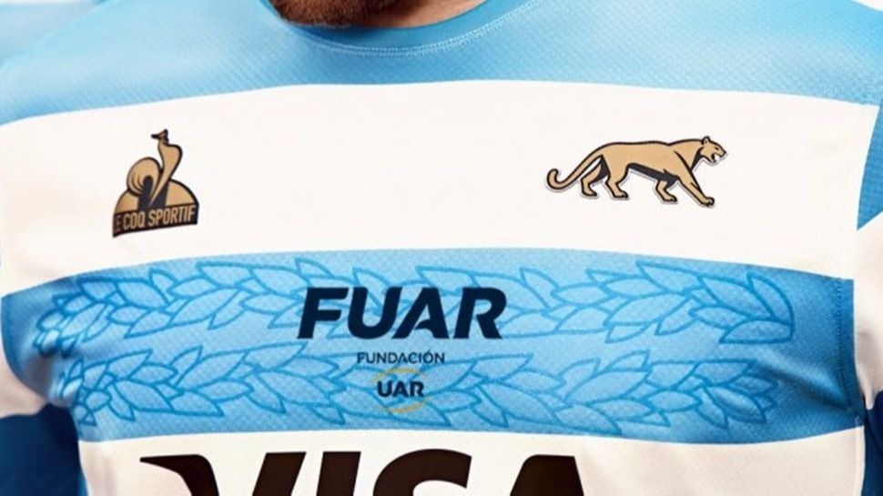En San Juan subastarán una camiseta de Los Pumas para recaudar fondos