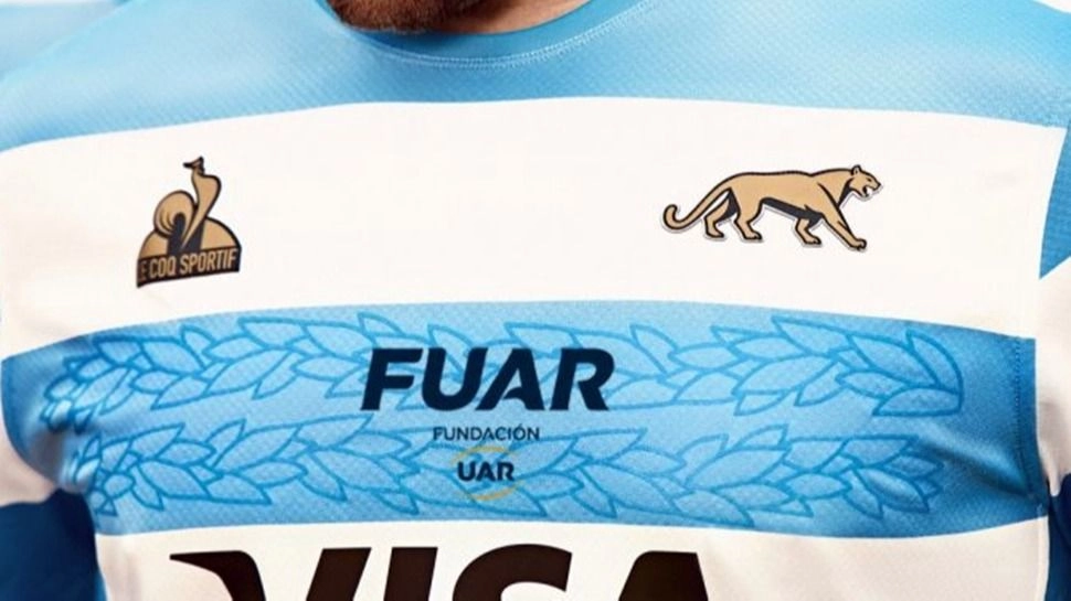 En San Juan subastarán una camiseta de Los Pumas para recaudar fondos