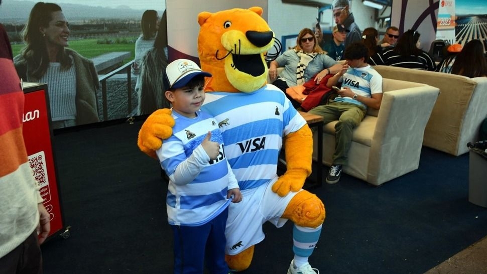 Color, pasión y Fan Fest en el partido de Los Pumas vs Inglaterra