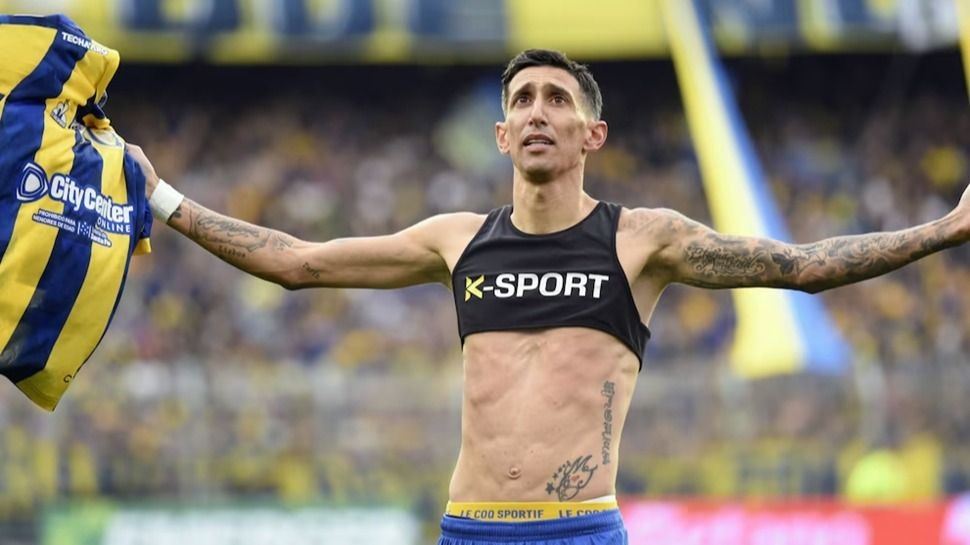 Ángel Di María volvió al fútbol argentino: debut, gol y ovación en el Gigante de Arroyito