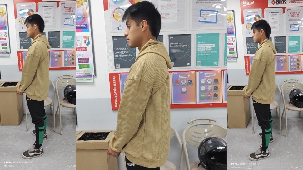 Detuvieron a un joven por robar bebidas alcoholicas y chocolates en un hipermercado
