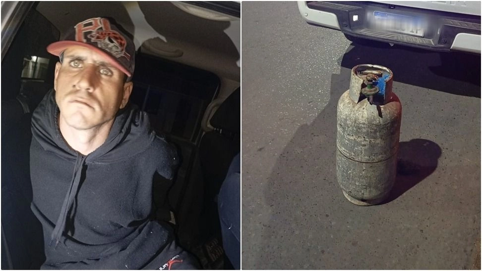 Detuvieron a un hombre por robarle la garrafa a una jubilada de 86 años en Angaco