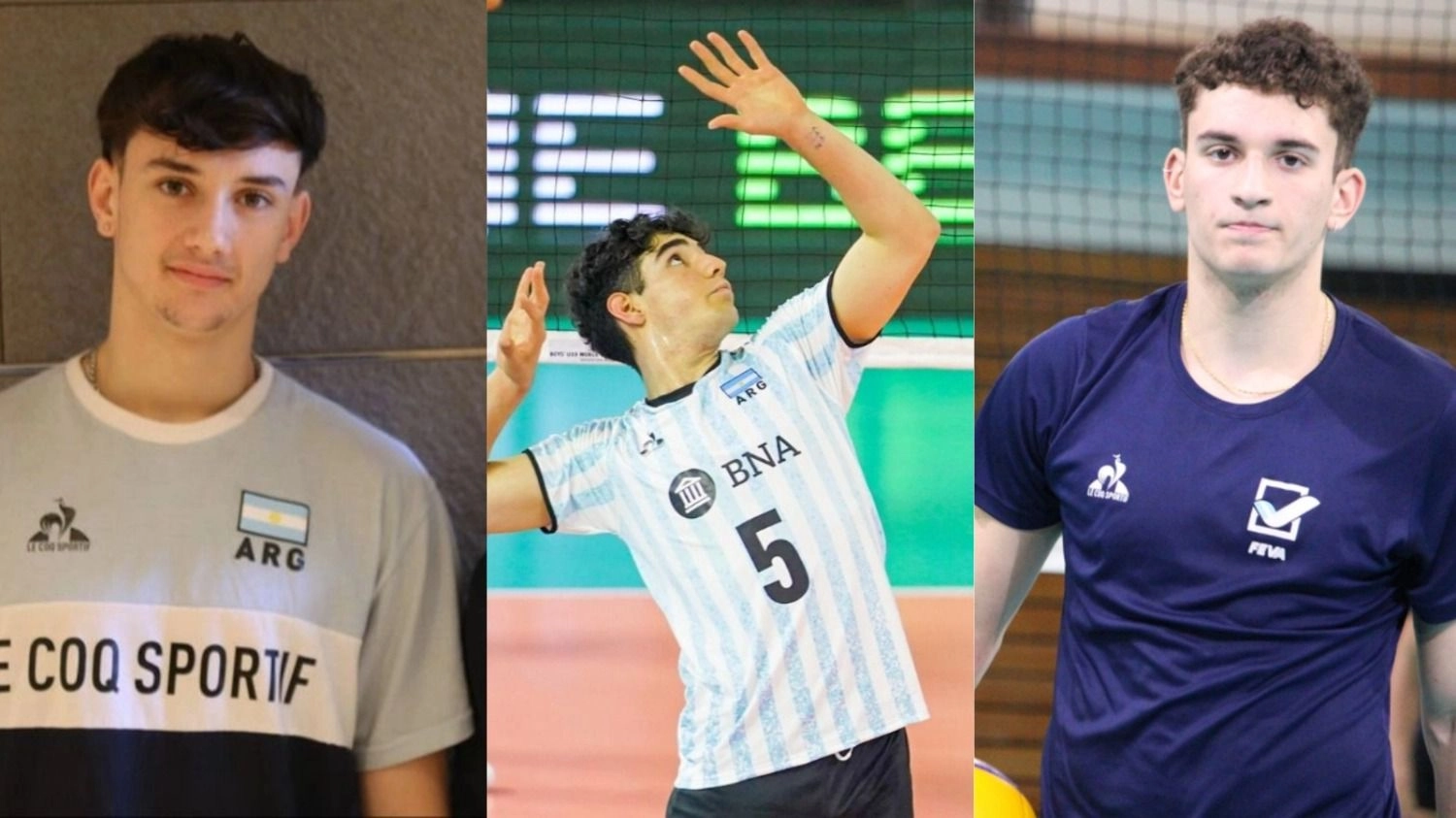 Mundial de vóley: tres sanjuaninos fueron citados a la selección