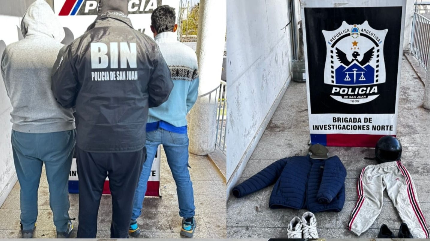 Cayeron dos motochorros que robaban en comercios de Chimbas