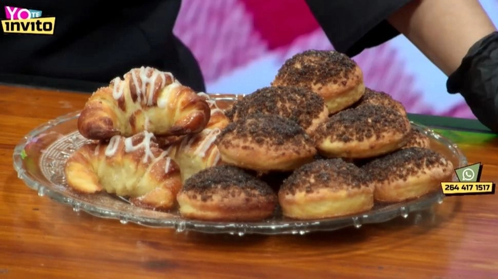 Aprendé a hacer tortitas negras y medialunas con la misma masa