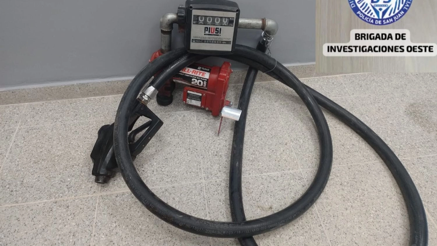 Recuperan equipamiento robado en el Parque Industrial