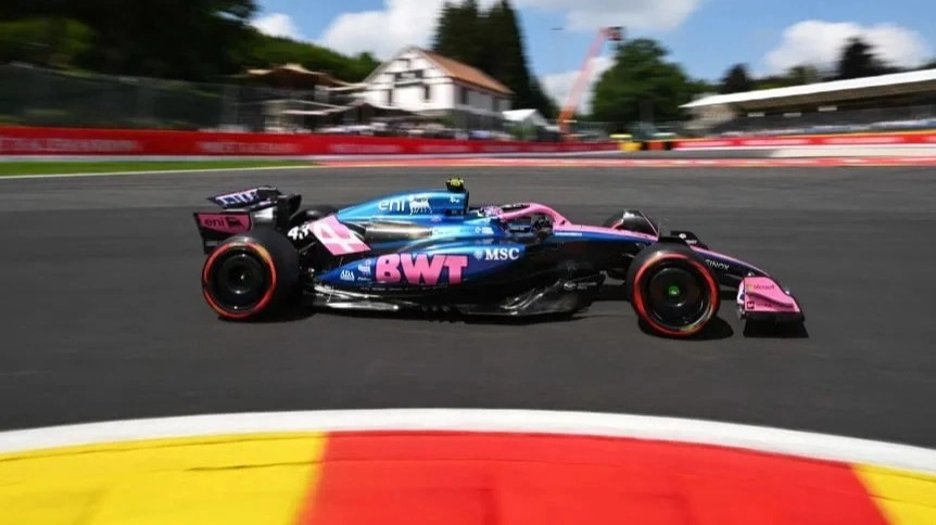 Franco Colapinto finalizó 19° en la única práctica del GP de Bélgica de Fórmula 1