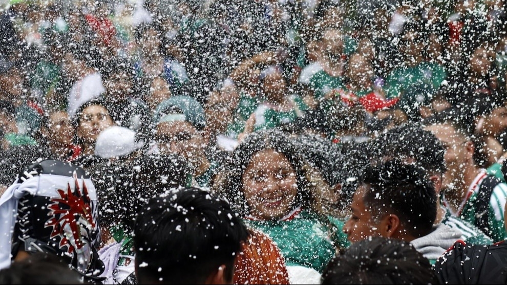 Tres personas murieron asfixiadas en los festejos de México por el Mundial