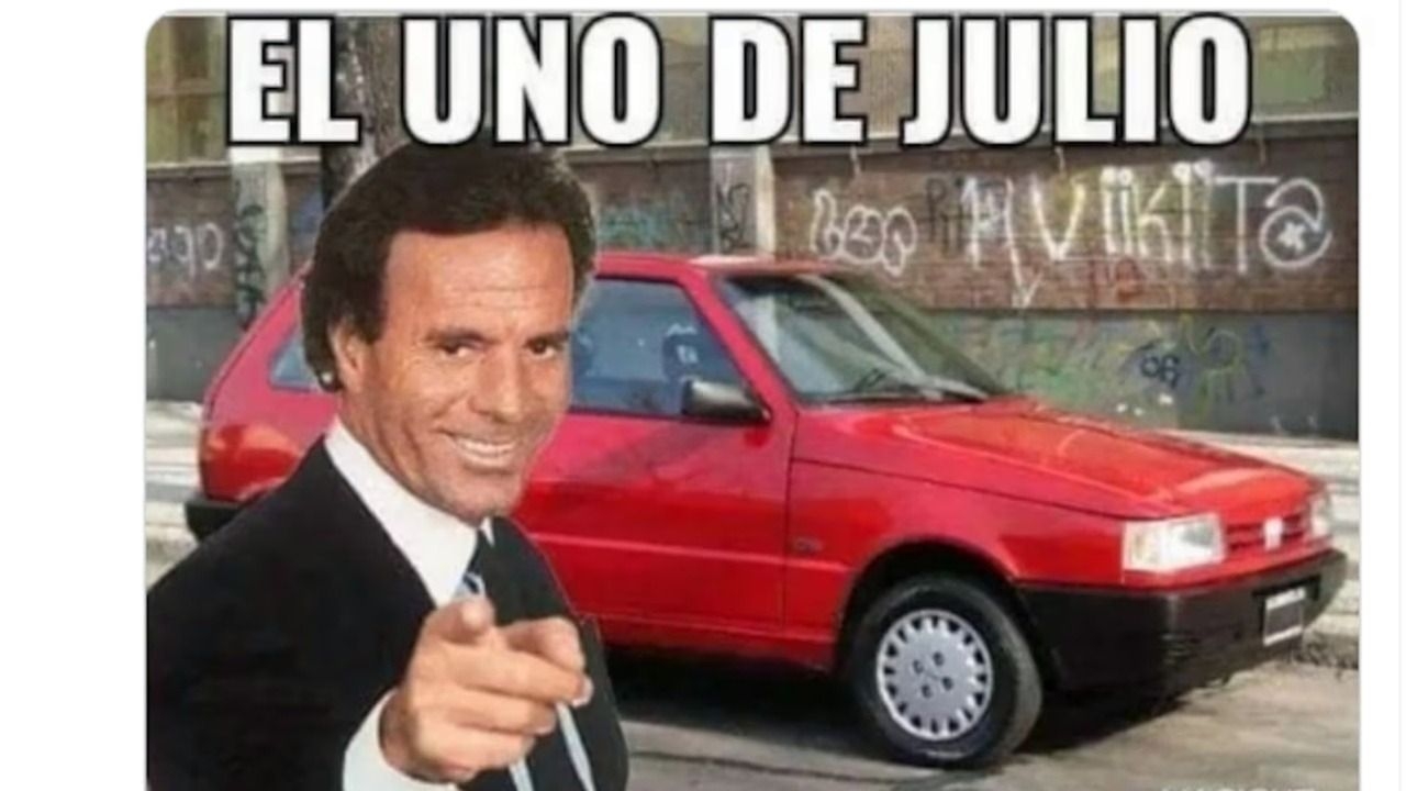 Julio llegó con memes de Julio Iglesias y una ola de frío polar