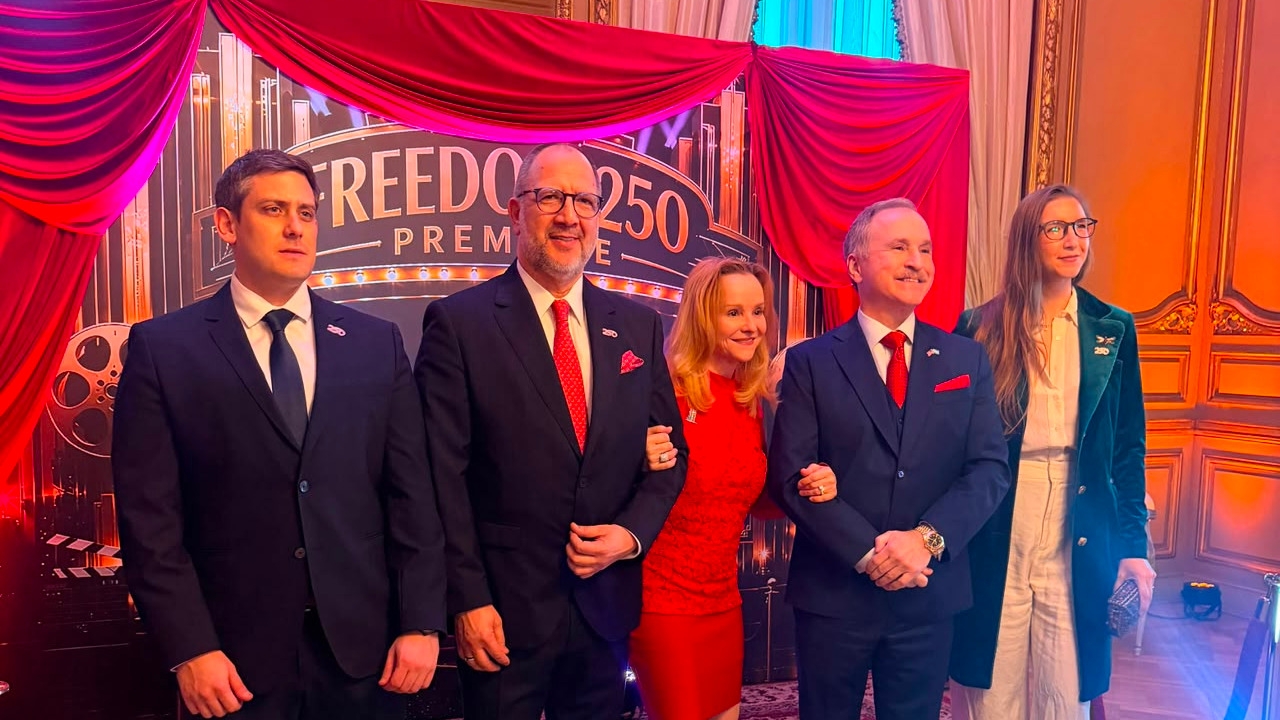 El sanjuanino que estuvo en la fiesta de los 250 años de Estados Unidos