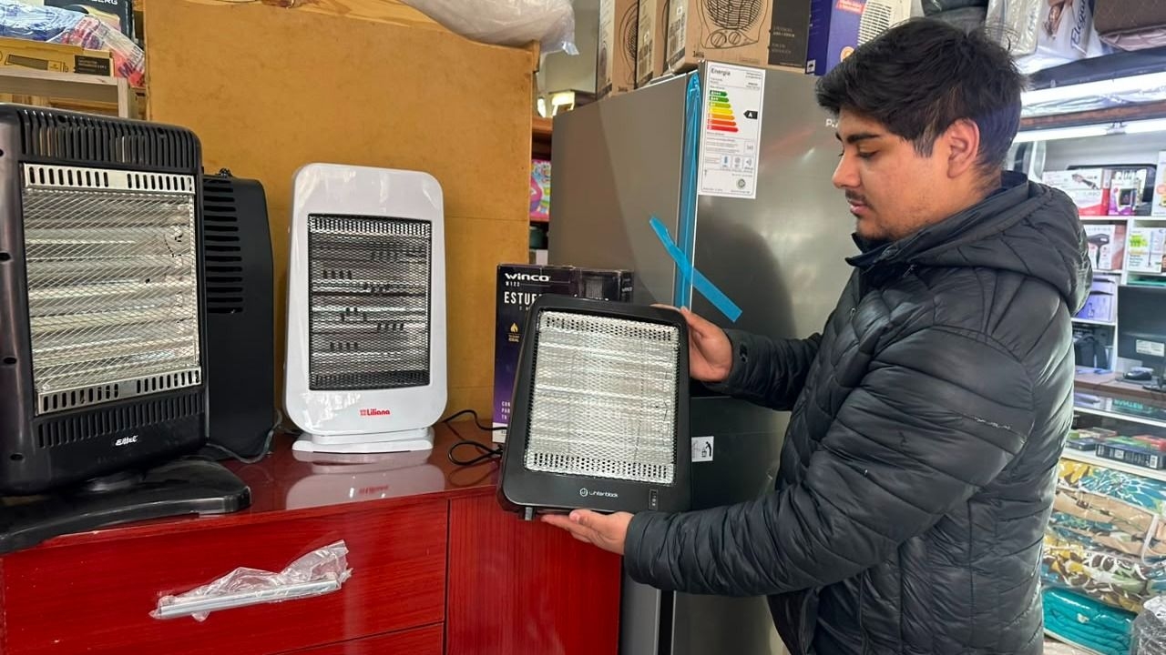 Los calefactores eléctricos lideran las ventas por el frío en San Juan