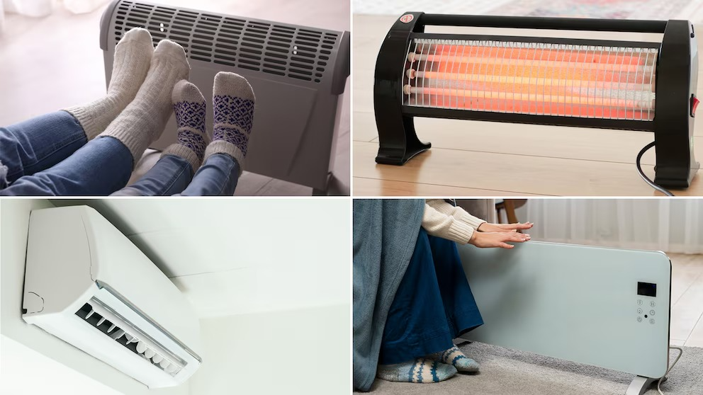Aire, caloventor o placa, ¿cuál conviene para gastar menos luz?