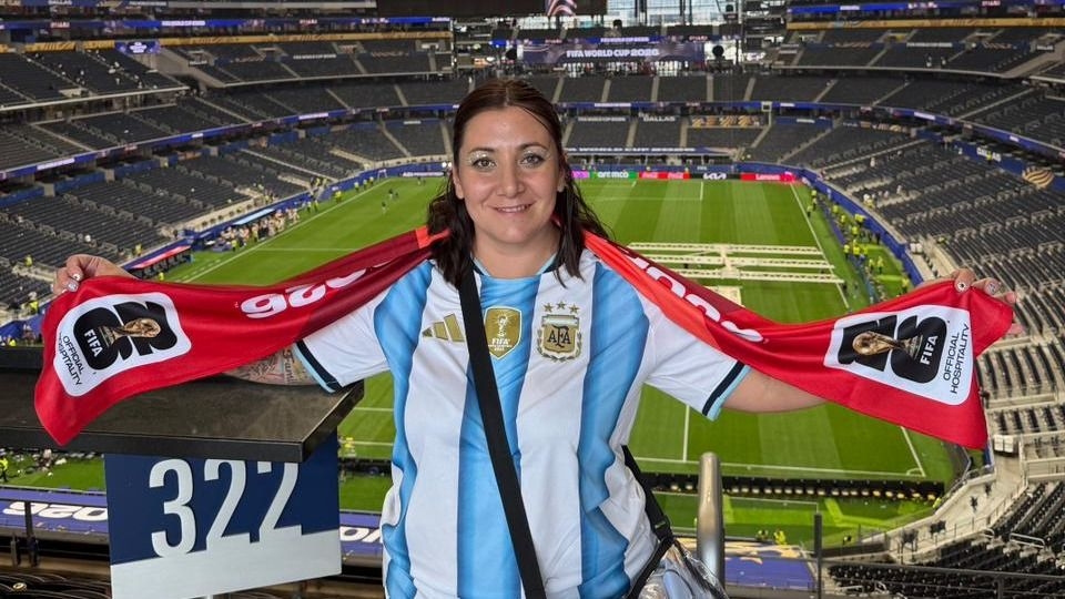 Ganó un sorteo, viajó gratis al Mundial y cumplió el sueño de ver a Messi