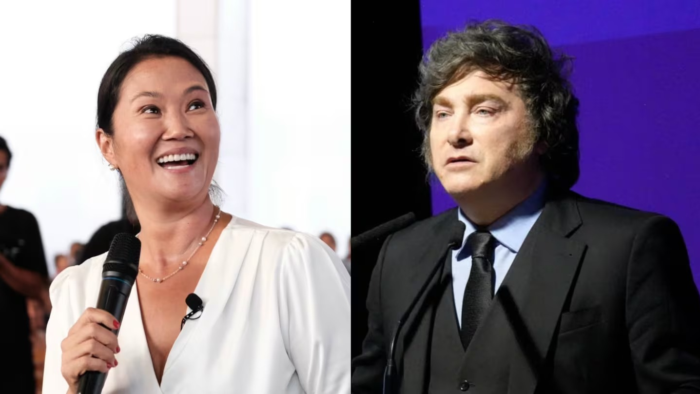 Milei llamó a Fujimori y evalúa viajar a su asunción en Perú