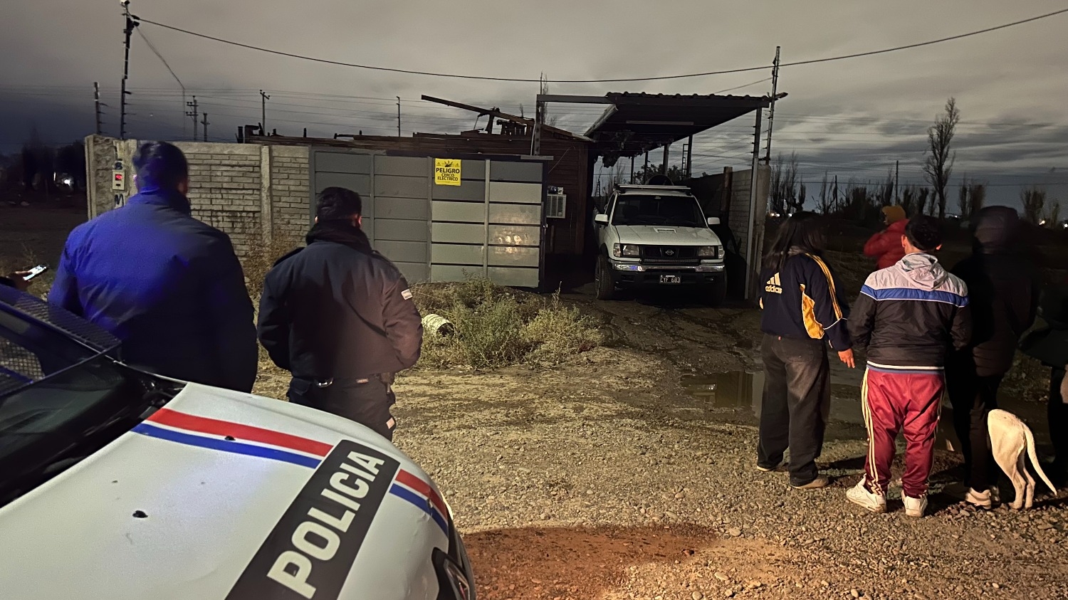 Una salamandra habría originado un incendio con pérdidas totales