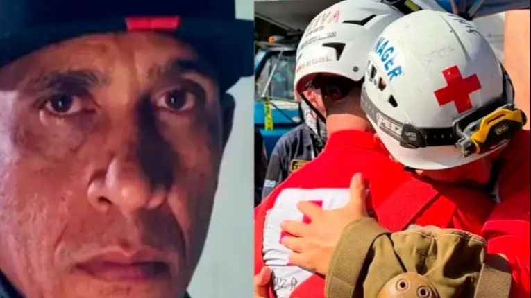 El argentino que sobrevivió ocho días bajo los escombros en Venezuela