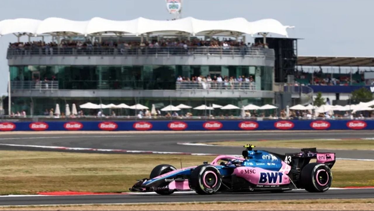 Colapinto fue 11° en la única práctica del GP de Gran Bretaña