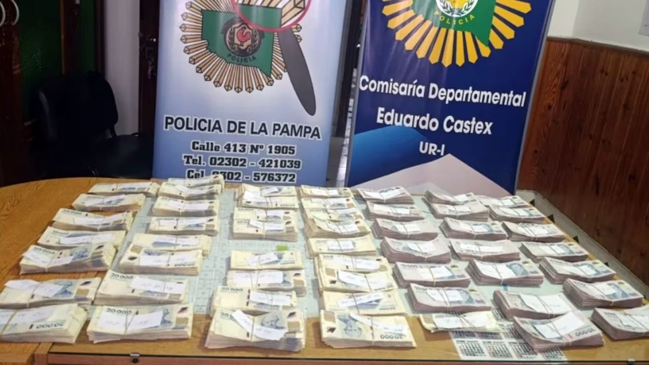 Detuvieron a un mendocino por quedarse con una mochila que encontró con $90.000.000