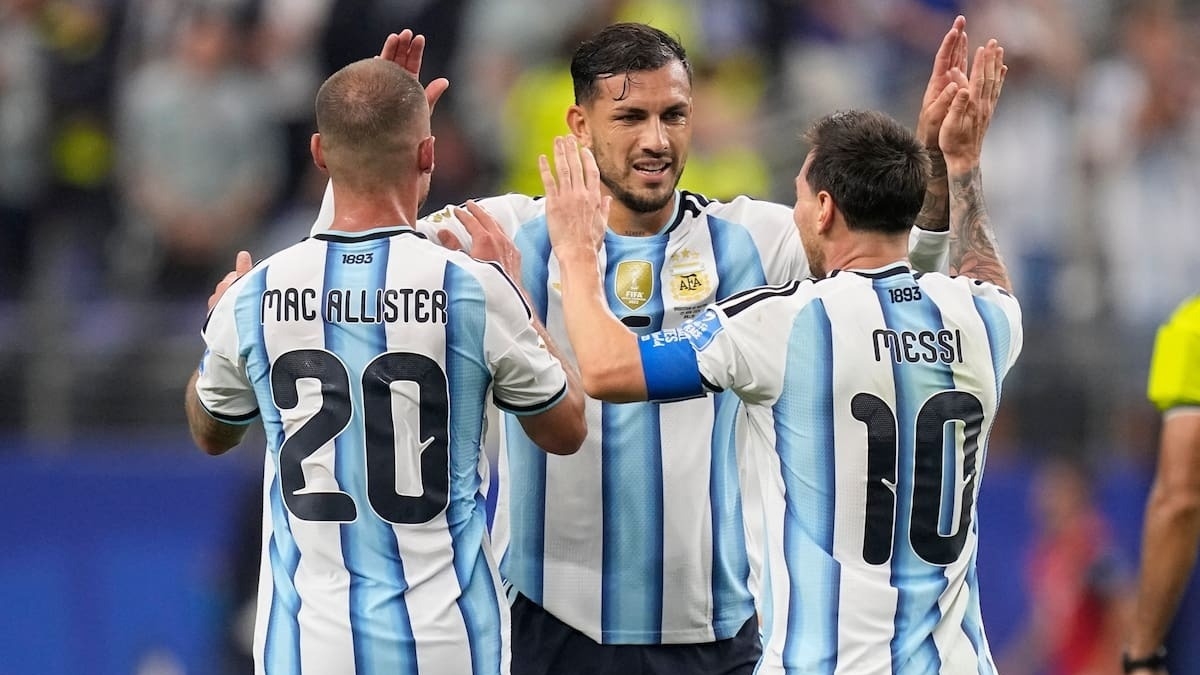 Con Cuti de titular y una duda, así formaría Argentina contra Cabo Verde