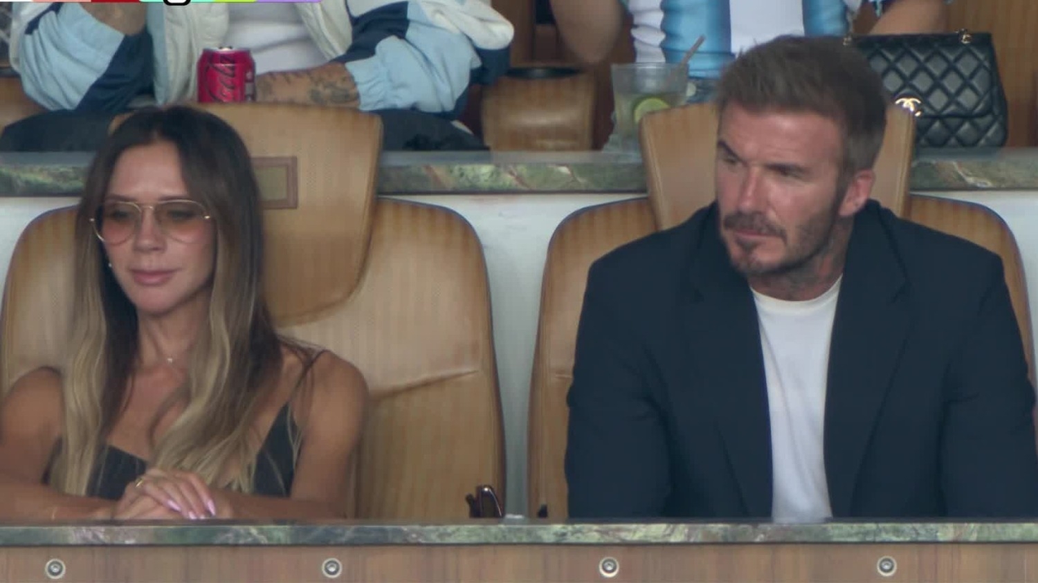 David Beckham presente en el estadio para alentar a Messi ante Cabo Verde